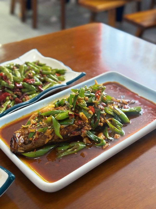 #Life #Food⛰️ 农家菜馆 ⛰️ 📍 杭州·西湖区·三墩五里塘路103号💴 人均：¥60恭喜我拔草了收藏了 600 多天的馆子