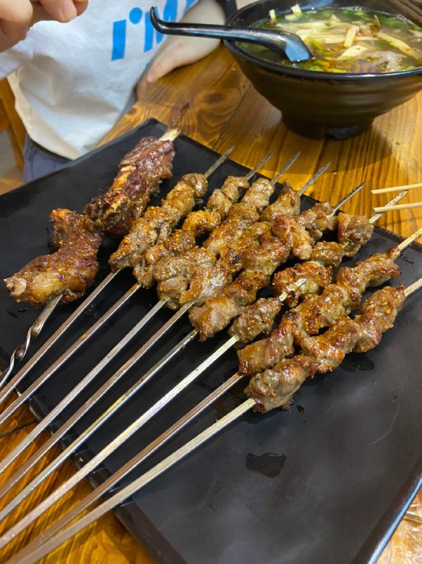 #Food #Life🦉 这周吃到了来杭州之后吃过最好吃的羊肉串