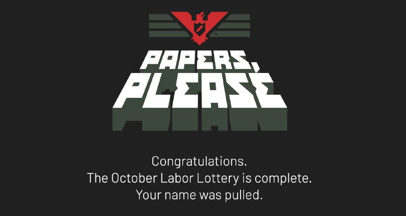 #Life #App🎮 属于打工人的像素解谜游戏 —— 《Paper,Please》🤔 最近在玩一款老游戏，游戏虽然是 2013 年推出的，但是可玩性还是非常高的