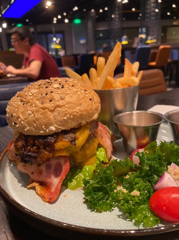 🖼 1-3：The Habit Burger Grill；🖼 4-6：蓝蛙 Bluefrog